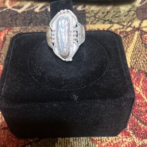 vintage Sterling silver mother-of-pearl